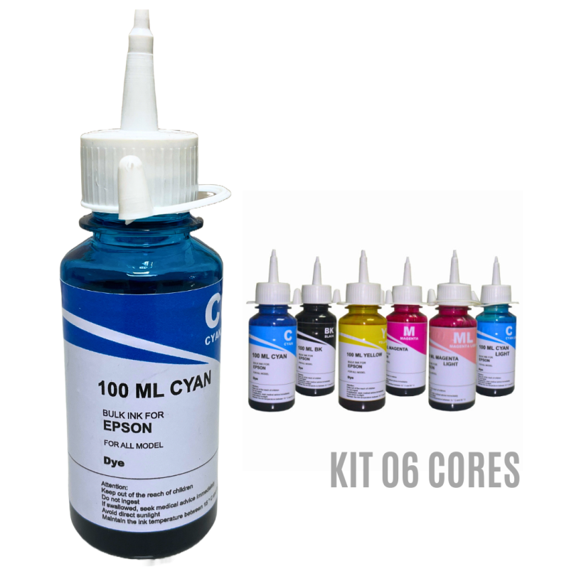 Kit Tinta Epson 06 cores Inktec Profeel - Image 6