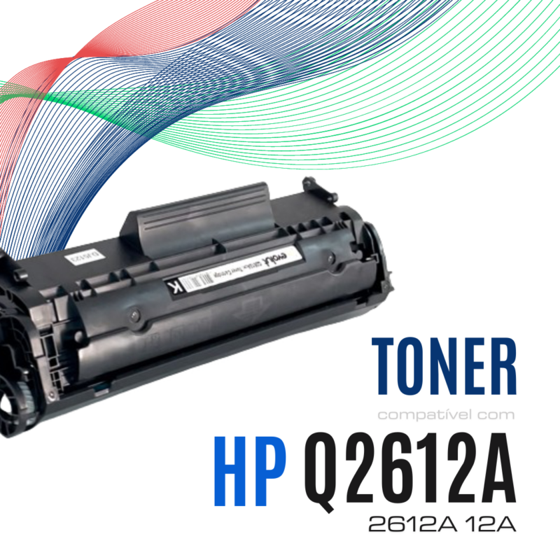 TONER COMPATÍVEL HP 12A Q2612 Q-2612A