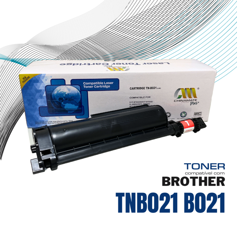 Toner Brother TN-B021 Compatível | DCP-B7520 DCP-B7535