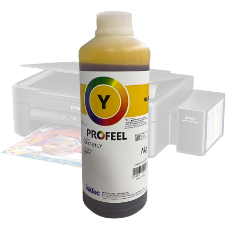 Tinta Epson Yellow | InkTec Profeel E0017 01 litro - Image 3