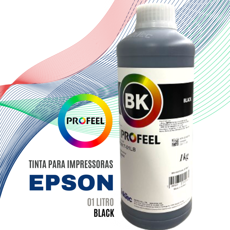 Tinta Para Epson | InkTec Profeel E0017 Black | 01 litro