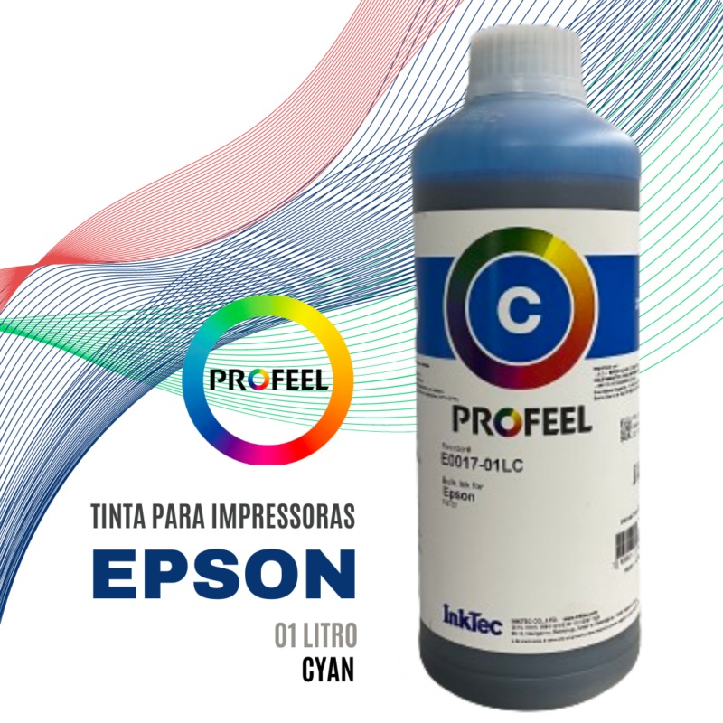 Tinta InkTec Profeel E0017 Cyan 01 Litro