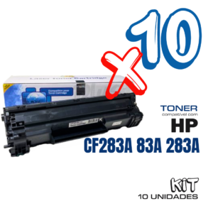 Kit 10 Toner HP CF283A