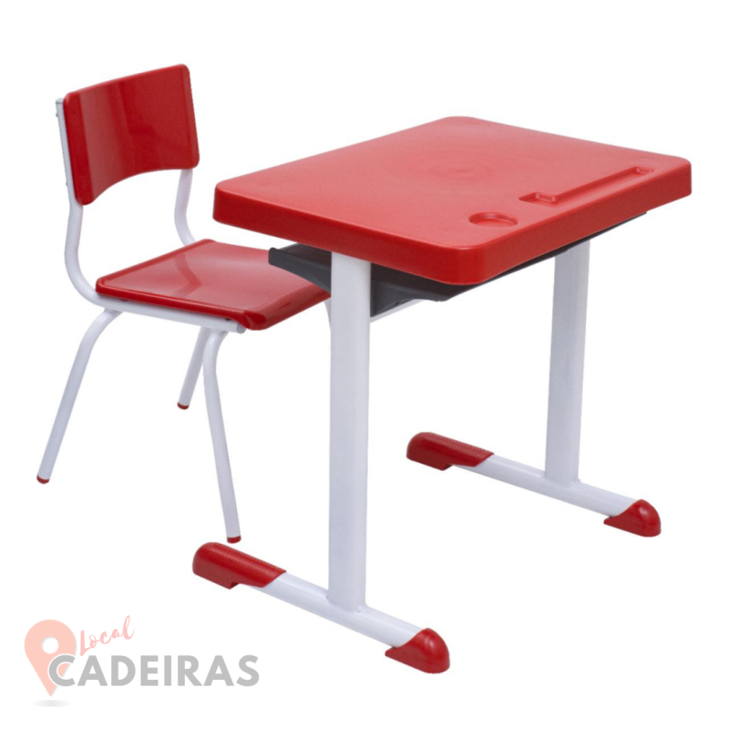Kit Escolar Vermelho