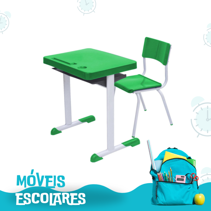 Kit Escolar Verde